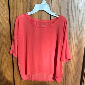 Athleta Cropped Workout Shirt